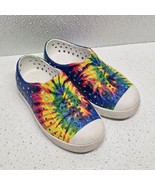 Native Shoes Boys Girls Tie Dye Slip On Sneakers Kids Size C8 - $310.56 MXN