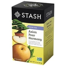 Asian Pear Harmony Green Tea Stash Tea 18 Bag - £7.65 GBP