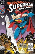 Action Comics Comic Book #679 Superman Dc Comics 1992 VFN/NEAR Mint New Unread - £2.39 GBP