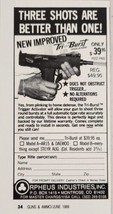 1989 Print Ad Tri-Burst Trigger Activator Orpheus Industries Montrose,Colorado - £8.72 GBP