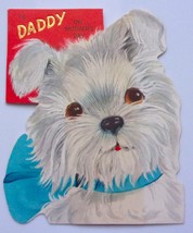 Vintage Hallmark To Daddy On Mother’s Day Puppy Dog Mother’s Day Card 1958 - £4.47 GBP