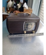 Tube Radio Zenith Bakelite 1940s 11 x 6.5 x 6.5 inches working  - $5,710.94 MXN