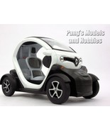 Renault Twizy 1/18 Scale Diecast Model Car by Kinsfun - WHITE - $16.82