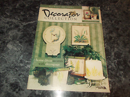 Decorator Collection Flowers and Ferns Home Decor Accents with Decoupage... - $5.99