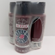Anitas Acrylic Paint 2oz 4 Pack All Purpose Craft Paint - Wine 11039 - $182.62 MXN