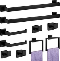 Wall-Mounted Stainless Steel Hardware Racks For A 23-1/2-Inch Bath Towel... - £81.77 GBP