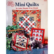 Mini Quilts by Anita Murphy and Her Friends, Paperback, 14 Mini Quilt Pr... - £3.40 GBP
