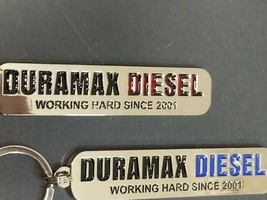Duramax Diesel Emblem Keychains $14.99ea. (red or blue) (K3) - £11.77 GBP