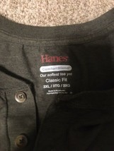 Men&#39;s Hanes Comfort Blend Pullover Shirt--Size 3XL--Dark Green - $7.99