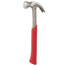Milwaukee 48-22-9080 20oz Curved Claw Smooth Face Hammer w/ ShockShield ... - £51.95 GBP