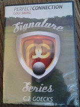 PERFECT CONNECTION GOLF SWING SIGNATURE SERIES C.J. GOECKS DVD - £11.60 GBP