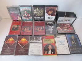 15 Assorted Vintage Music Cassettes Classics Christmas Streisand Como Love L83 - £6.91 GBP