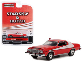 1976 Ford Gran Torino Red with White Stripes (Crashed Version) &quot;Starsky and H... - £12.42 GBP