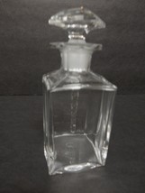 Vintage BACCARAT Signed Perfume Bottle Crystal Glass Spiral Stopper - £127.40 GBP