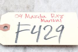 04-08 MAZDA RX8 MANUAL TRANSMISSION Gas Cap F429 image 12
