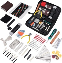 72Pcs Guitar Tool Kit, Guitar Repair Kit, Guitar Setup Kit, Professional... - £30.74 GBP