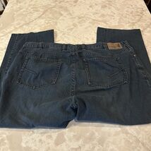 True Nation Relaxed Straight Leg Men's size 46x32 Medium Wash Blue Denim... - $25.53