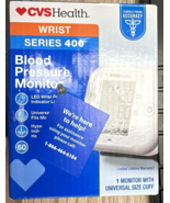 NIB CVS Health Series 400 Upper Arm Blood Pressure Monitor w/ Softfit Wrist - $24.74