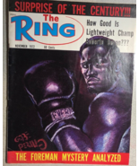 THE RING  vintage boxing magazine November 1972 George Foreman cover - £11.89 GBP