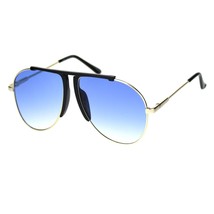 Racer Pilot Sunglasses Vintage Unisex Fashion Gradient Color Lens Spring... - £9.36 GBP