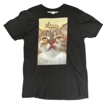 Gildan Shirt Adult XL Softstyle Ring Spun Weird Random Cat Graphic Tee P... - £7.56 GBP