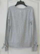 NWT 90 Degree by  Reflex Long Sleeve Sweatshirt Oatmeal or Gray Women&#39;s ... - $385.93 MXN