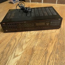 JVC RX-350BK VINTAGE COMPUTER CONTROLLED STEREO RECEIVER Tested - £25.48 GBP