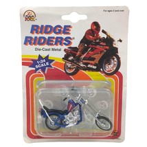 Vintage 1:24 Blue Easy Rider Chopper Zylmex Zee Toys Ridge Riders Brand New - £15.57 GBP