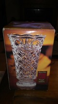 Coventry Vase in Box style 302965gb 9&quot;  24% lead crystal European cut de... - $59.39