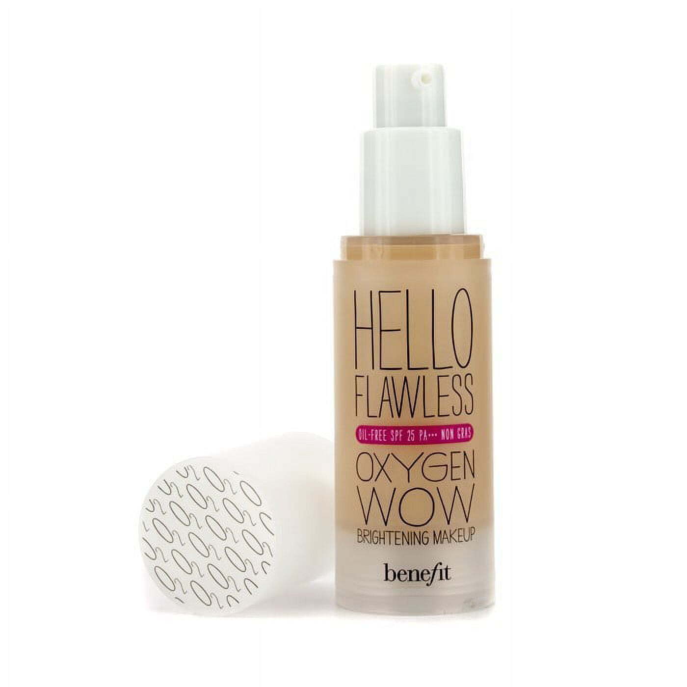 Benefit Hello Flawless Oxygen Wow Brightening Makeup SPF 25 (Oil Free) - IVORY - £50.28 GBP