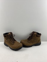 NWOB Avenger Brown Leather COMP Toe Waterproof Lace Up Work Boots Men’s Size 8 W - £69.99 GBP