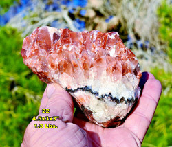 Large RED CALCITE Crystals * Choice of Five 5-9&quot; Mineral Specimens from Mexico - £6.29 GBP+