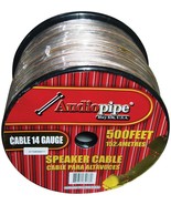 Audiopipe Speaker Wire 14-Gauge 500 Foot Spool - Clear Insulation - $156.91 CAD