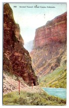 Railroad Second Tunnel Grand Canon Colorado Postcard - £117.54 GBP