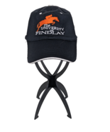 University of Findlay YOUTH Size Equestrian Black Adjustable Cap - £11.00 GBP