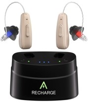 2024 Upgraded RIC Hearing Aids for Seniors Rechargeable Receiver-in-Canal - £150.35 GBP