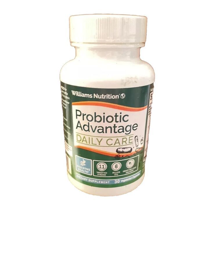 Probiotic Advantage Daily Dr Williams Nutrition 30 VegCapsule Gut Health 03/26