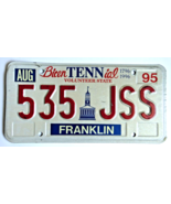 Vintage 1990&#39;s Tennessee Volunteer State Bicentennial License Plate - $12.86