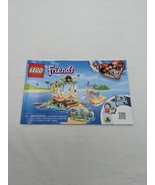 Lego Friends Turtles Rescue Mission Instruction Manual Only 41376 - $13.56 CAD