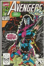 Avengers #318 ORIGINAL Vintage 1990 Marvel Comics Nebula Spiderman - £9.65 GBP