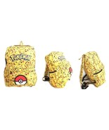 Universal Pikachu All Over Print Pokeball full size backpack  - £18.86 GBP