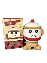 Sock Monkey Table Lamp 10” Inches Tall Light Cracker Barrel Exclusive Br... - $33.95 CAD