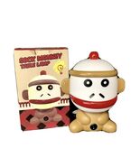 Sock Monkey Table Lamp 10” Inches Tall Light Cracker Barrel Exclusive Br... - $24.08