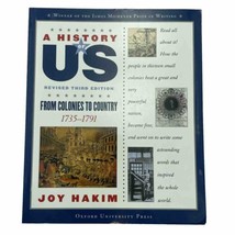 A History of US Book 3 From Colonies to Country 1735-1791 VERY GOOD 2005 3rd Ed. - £3.91 GBP