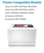 HP 414A Black Toner Cartridge | Works with HP Color LaserJet Enterprise M455dn, - $88.83