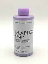 Olaplex No. 4 P Blonde Enhancer Toning Shampoo Repair Brighten 8.5 oz - £23.96 GBP