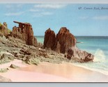 Cannon Rock and Beach Bermuda UNP Chrome Postcard B14 - $2.92