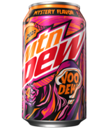 One (1) Mountain Dew 2022 Voo Dew Mystery Flavor 12 oz can Voodew 4 - £9.66 GBP