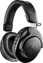 Audio-Technica ATH-M20xBT Wireless Bluetooth Over-Ear Headphones - Black - £104.65 GBP