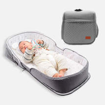 Newborn Baby Crib Foldable And Portable Mobile Backpack - £42.32 GBP